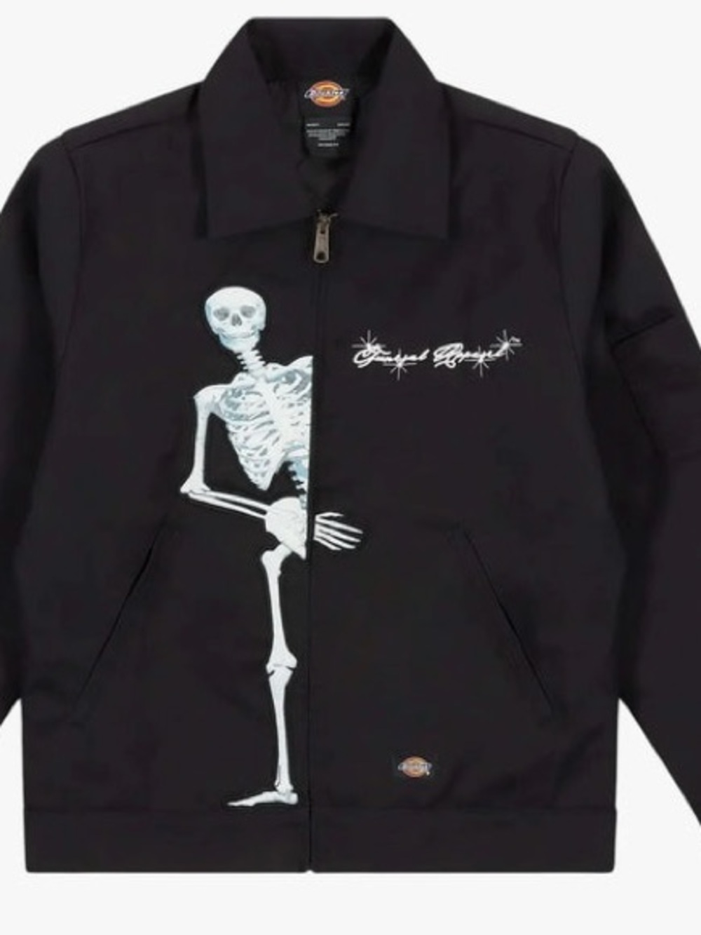 Dickies x Funeral Apparel Peek-A-Boo Skeleton Jacket Black L